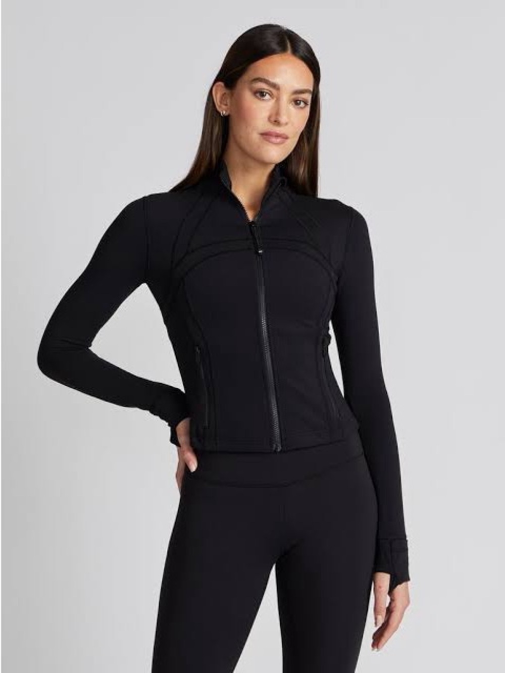 Lululemon cropped define jacket nulu size 2